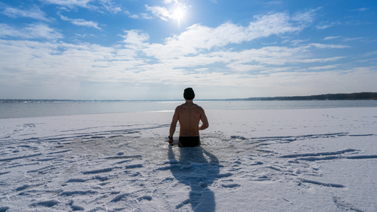 Hormesis Eisbaden ist gesund und gut für Langlebigkeit