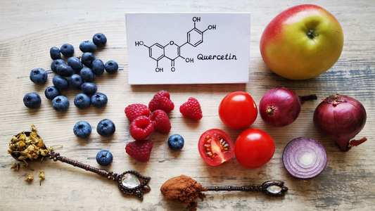 Lebensmittel mit Quercetin wirken antioxidativ und reduzieren Seneszenz und fördern die Langlebigkeit