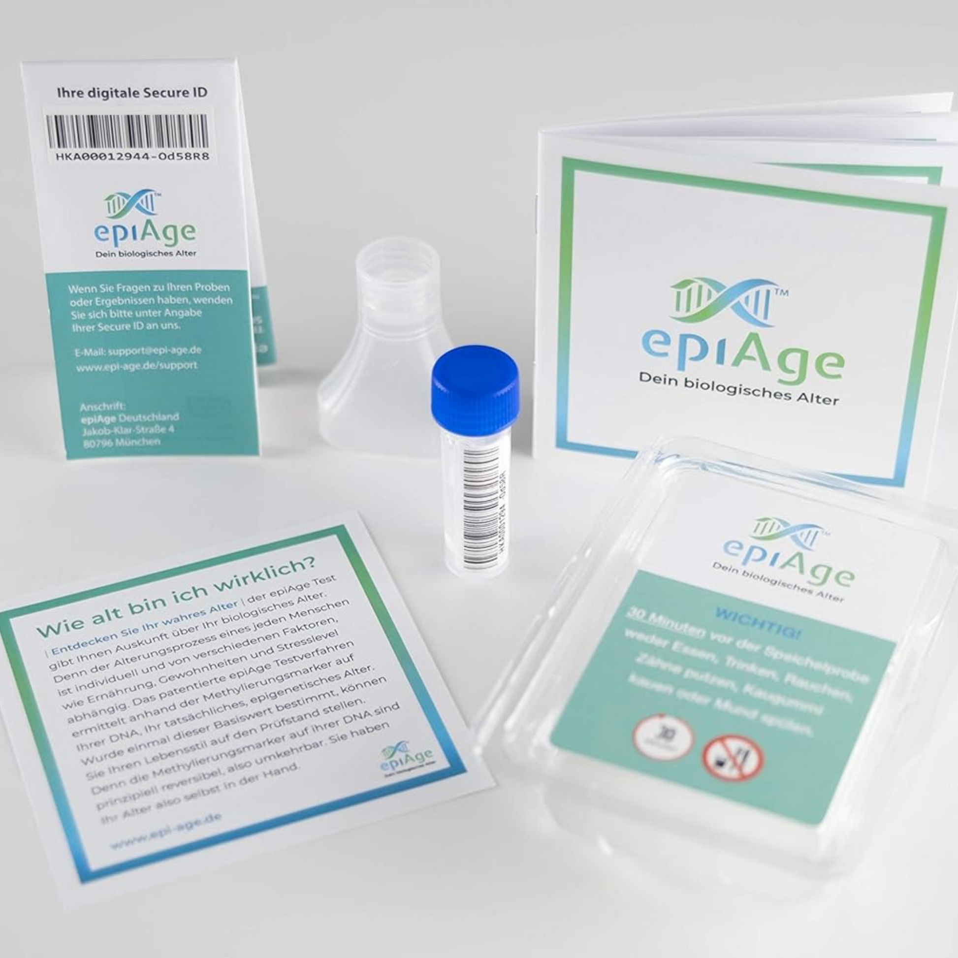 epiAge biologisches Alter Test Inhalt