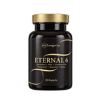 ETERNAL 6 longevity complex by my Longevity, jar with 90 vegan capsules